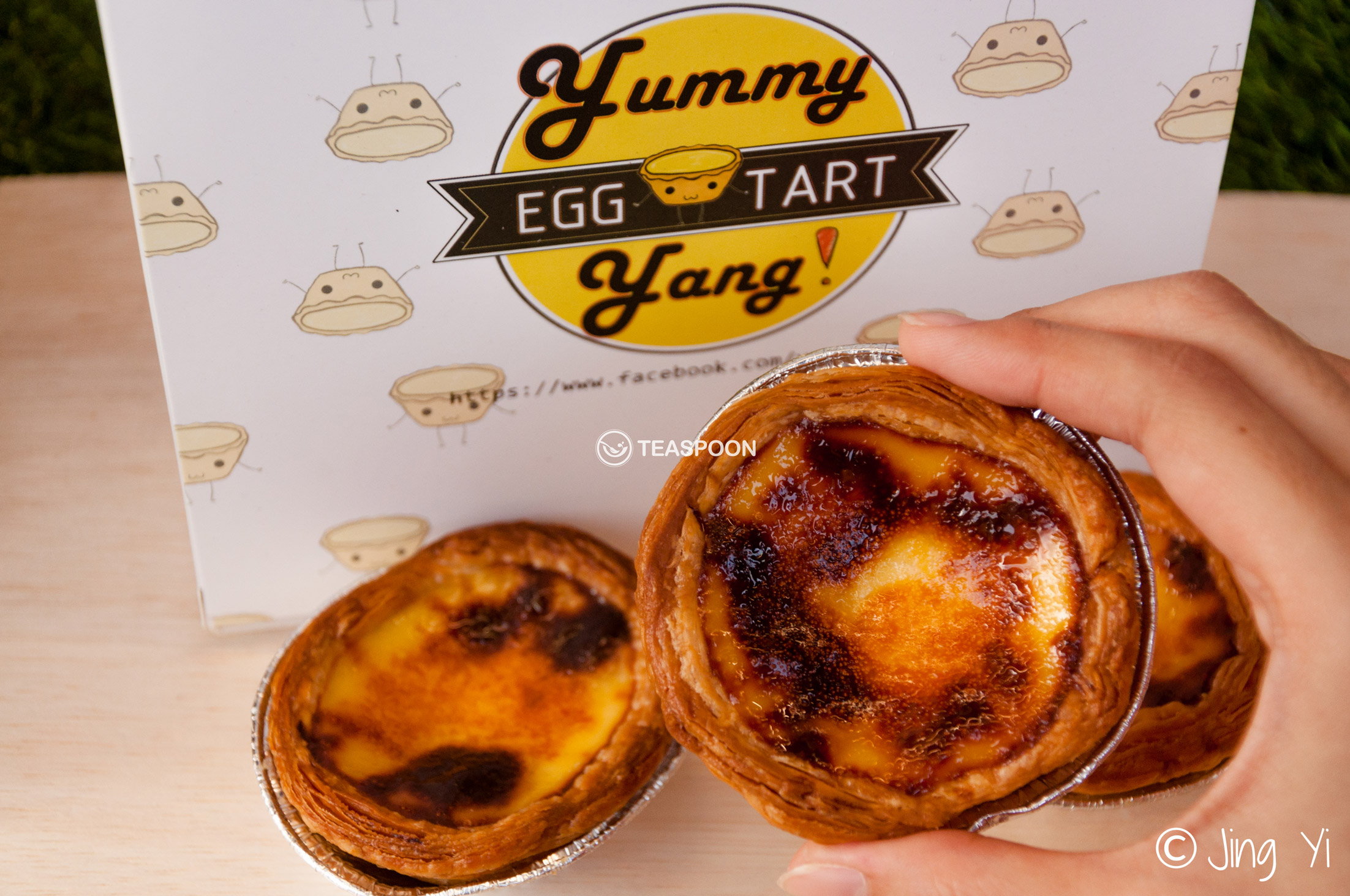 【Kuching Fest BestSelling Portuguese Egg Tart is BACK!】 Teaspoon